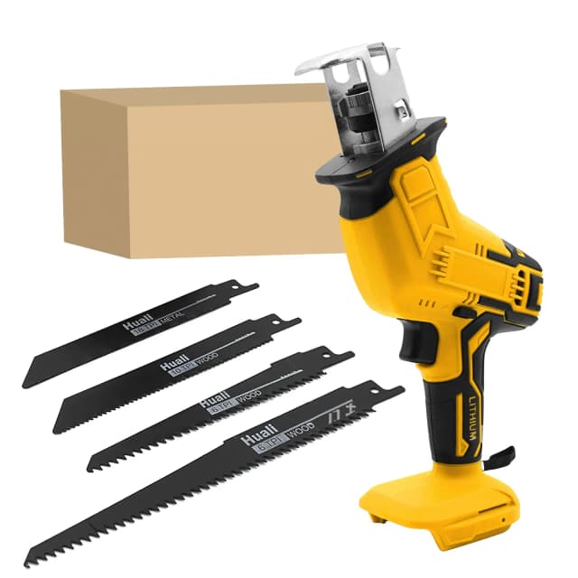 Akumulatorowa piła tłokowa o zmiennej prędkości, wysoka moc, elektryczna piła do drewna, elektronarzędzia do cięcia PVC do baterii Dewalt 20V