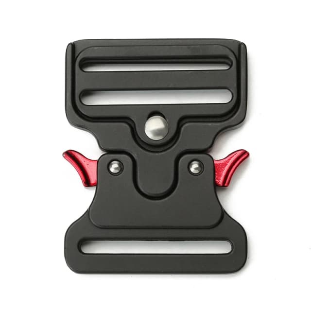 Męska taktyczna klamra do paska 50 mm Wojskowy pasek treningowy Metalowa klamra Szybkozłączka ze stopu Odporna na zużycie klamra