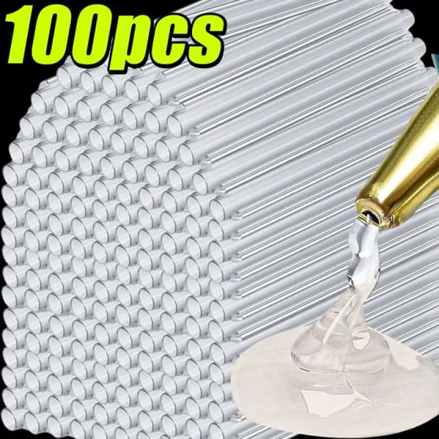 1/100 szt. Mocne, przezroczyste kleje termotopliwe w sztyfcie do pistoletu do kleju, zestaw narzędzi do napraw i rękodzieła DIY, sprzedaż hurtowa