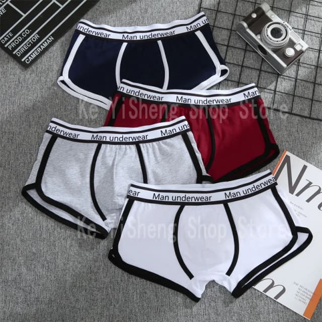 Męskie sportowe spodenki bokserskie Bielizna S M L XL Oddychająca bielizna sportowa Fitness Męskie bokserki Wygodne bokserki