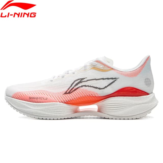 Li-Ning damskie SUPER LIGHT 22. lekkie buty do biegania TEMPO BOUNSE Cushion BOOM FIBER podszewka poręczne trampki antypoślizgowe ARBV002
