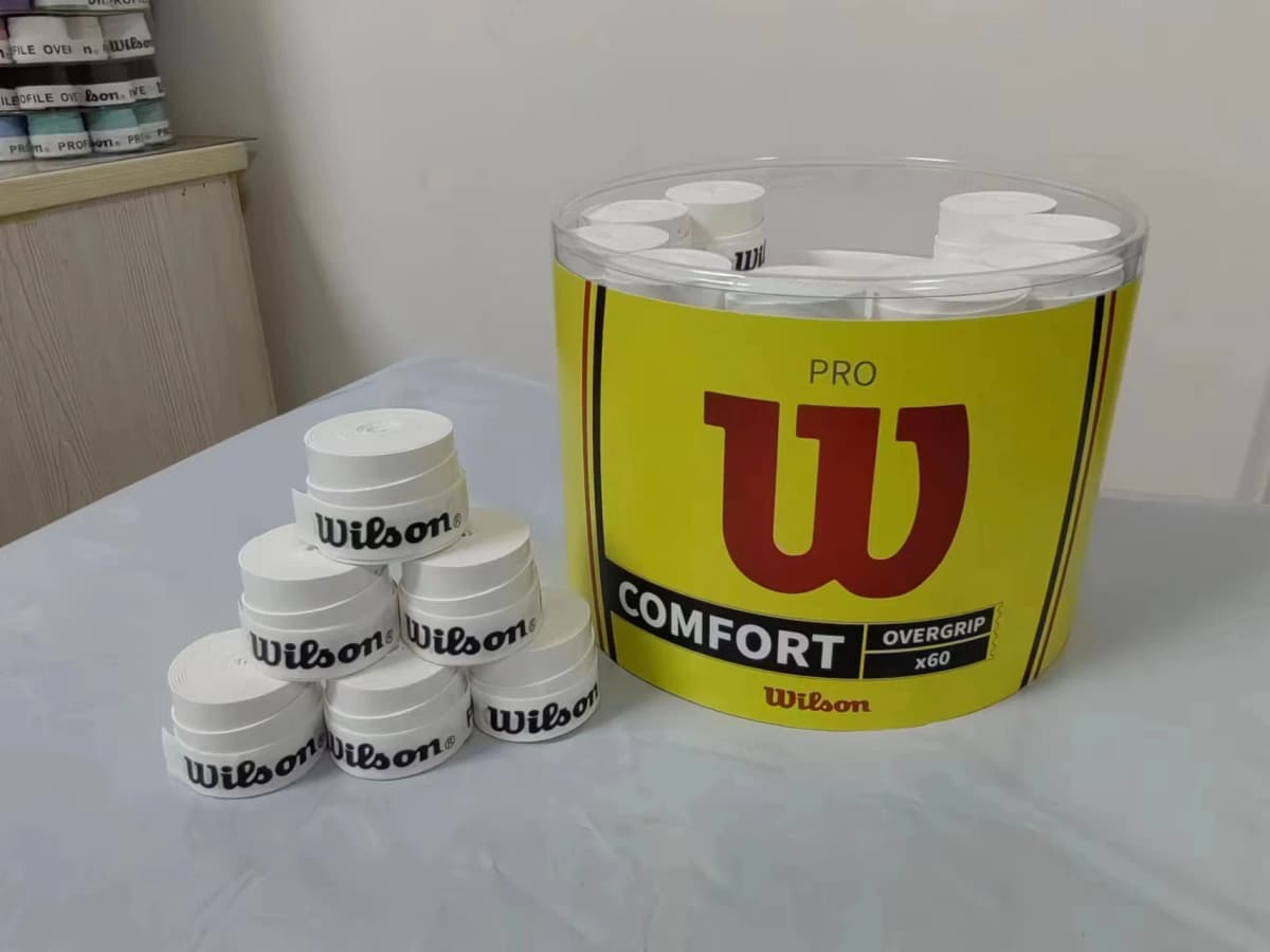 15 sztuk Wilson rakieta tenisowa Overgrip opaska przeciwpotna uchwyt absorpcyjny PU rakieta do badmintona uchwyt uchwyt tenisowy Griptape Padel uchwyt rakietowy