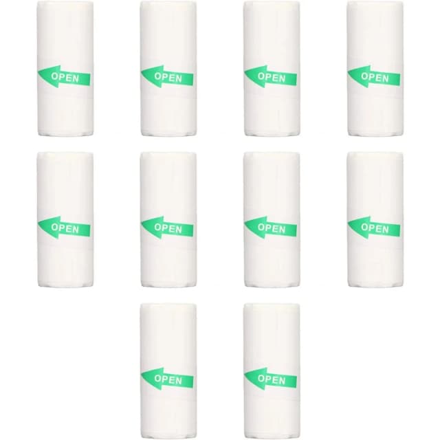 10 szt. Mini Papier do Drukarki Peripage Samoprzylepny Papier Termiczny do Druku Naklejek do Kieszonkowej Drukarki Termicznej