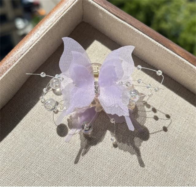 Nowy Klips do Włosów Motyl Słodka Dziewczyna Spinka Wysokiej Jakości Klips do Włosów Księżniczka Nakrycie Głowy Akcesoria do Włosów Klips Rekin