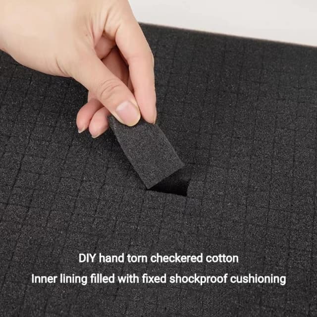 Wstępnie wycinana wkładka piankowa Pick Pluck Sponge Pick Apart Toolbox Pianka Konfigurowalny rozmiar Pianki do cieni Materiały do pakowania