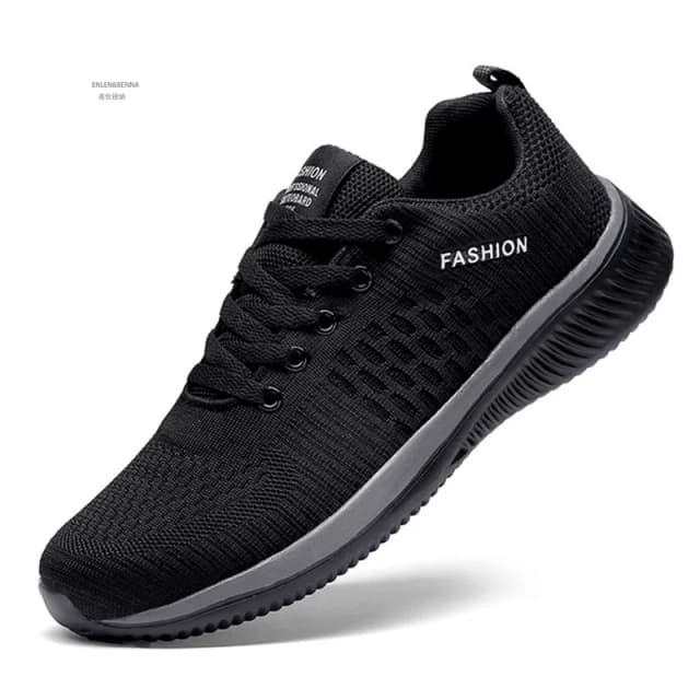 Męskie buty do biegania i chodzenia z dzianiny Modne trampki Oddychające sportowe sportowe siłownie Lekkie męskie trampki Obuwie codzienne