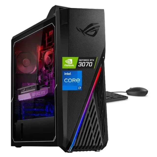 NAJLEPSZA SPRZEDAŻ aotesier ROG Strix Gaming Desktop Intel Core i7-12700 64 GB RAM 4 TB SSD RTX 3070 8 GB