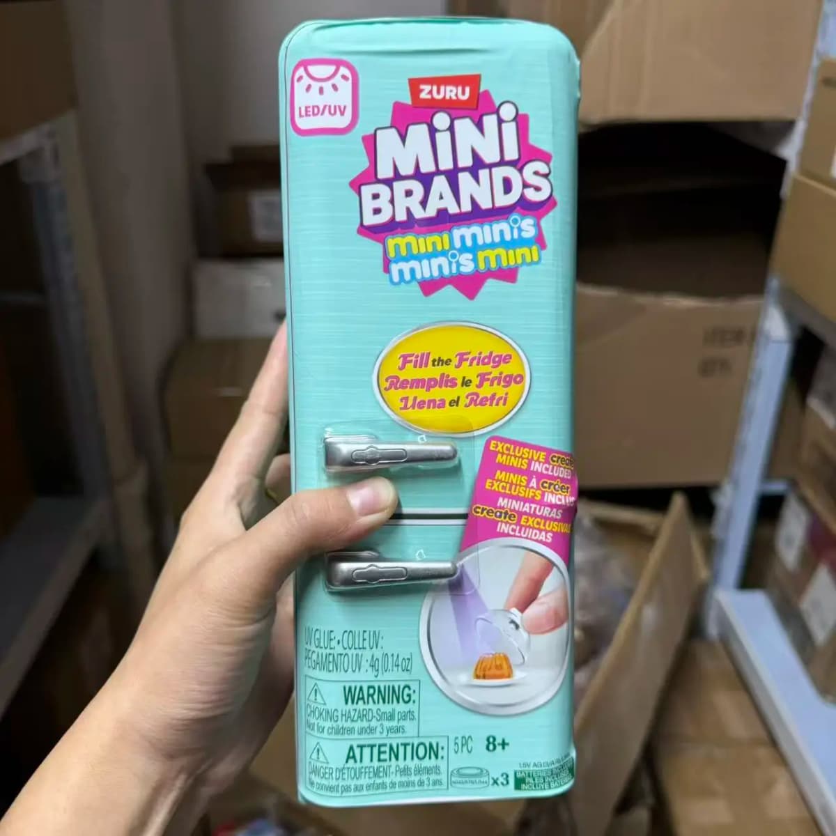 Mini Lodówka Niespodzianka Mini Brands Figurka Miniaturowa Pyszne Jedzenie Tajemnicza Blind Box Zabawka Kolekcjonerska Ozdoby Prezenty dla Dzieci