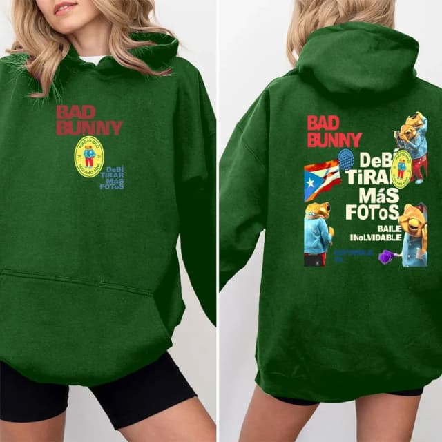 DTMF Bad Bunny Album Bluza Mężczyźni Kobiety Luźna Bluza Zimowa Bluza Fani Prezent Stylowy Sweter Nowość w 2025 Rok Długi Rękaw