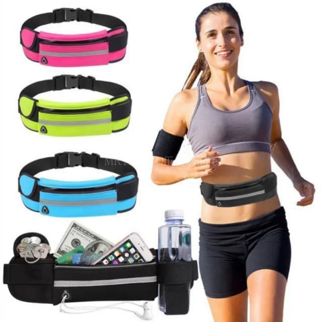 1szt Torba do biegania Kobiety Talia Torba na pasek Mężczyźni Sport Fanny Pack Torba na telefon komórkowy Siłownia Bieganie Telefon komórkowy Jogging Run Torba rowerowa