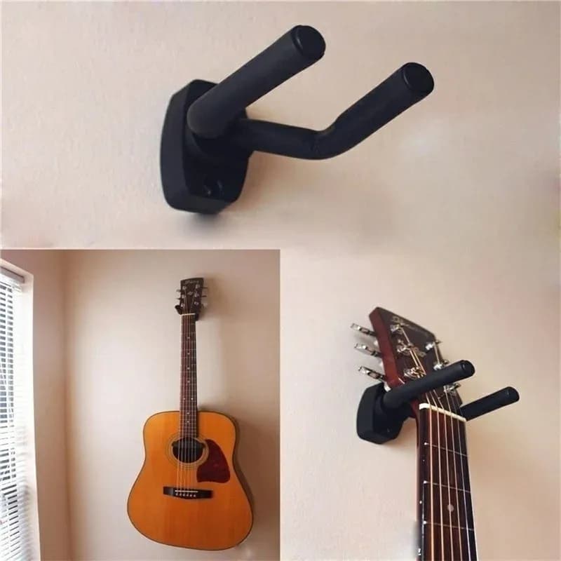 1 szt. Uchwyt na gitarę stojak do montażu na ścianie części i akcesoria wyświetlacz instrumentów domowych gitary hak wieszaki ścienne kostki do gitary
