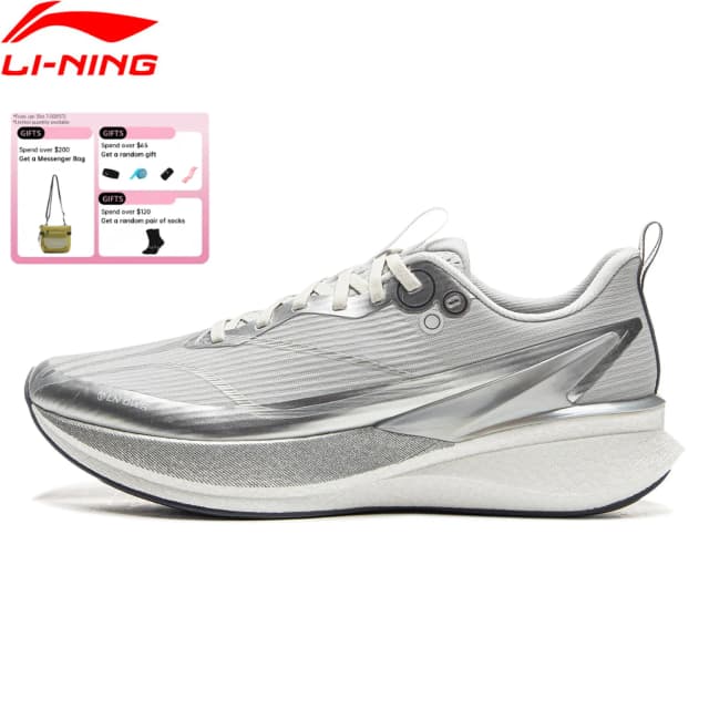 Męskie buty do biegania Li-Ning RED HARE 8 PRO z technologią amortyzacji BOOM, wodoodporne i oddychające, z powłoką LN DWR, wytrzymałe sneakersy LiNing ARPV015