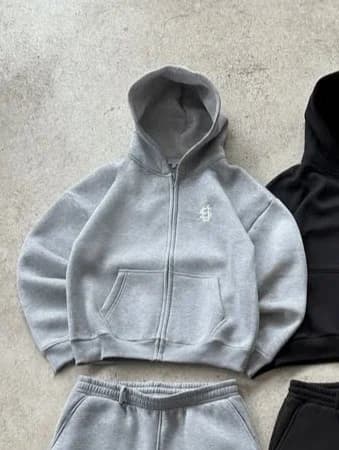 Y2K list bluza z kapturem na zamek odzież męska ala jezioro moda moda haft ponadgabarytowa bluza z kapturem bluza z zamkiem błyskawicznym