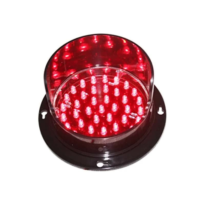 Wysokiej jakości mini 100mm wodoodporna DC 12V lub DC24V czerwona sygnalizacja świetlna LED wymiana