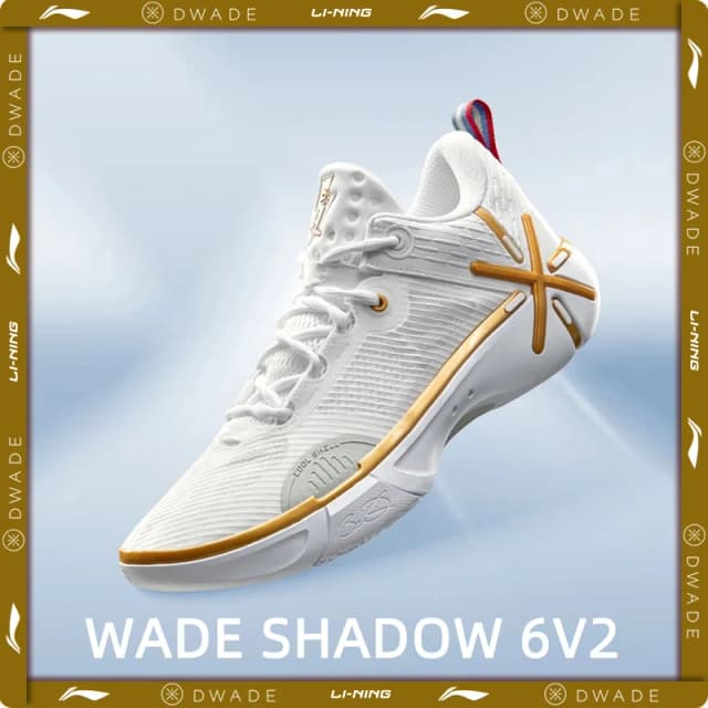 Li-Ning męskie WADE SHADOW 6V2 na boisku buty do koszykówki BOOM poduszka nadające się do noszenia buty sportowe podszewka stabilne wsparcie trampki ABPV021