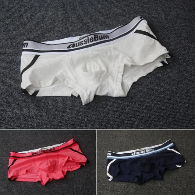 Trend w modzie męskie bawełniane komfortowe przypływowe męskie wypukłe majtki z płaskim kątem w kształcie litery U spodnie z czterema narożnikami męskie hurtowo