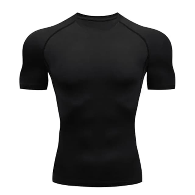 Męska koszulka T-shirt do treningu na zewnątrz, fitnessu, na siłownię, do biegania, joggingu, bluza, koszulki kompresyjne Batmana/-Mana, obcisłe, elastyczne, oddychające.