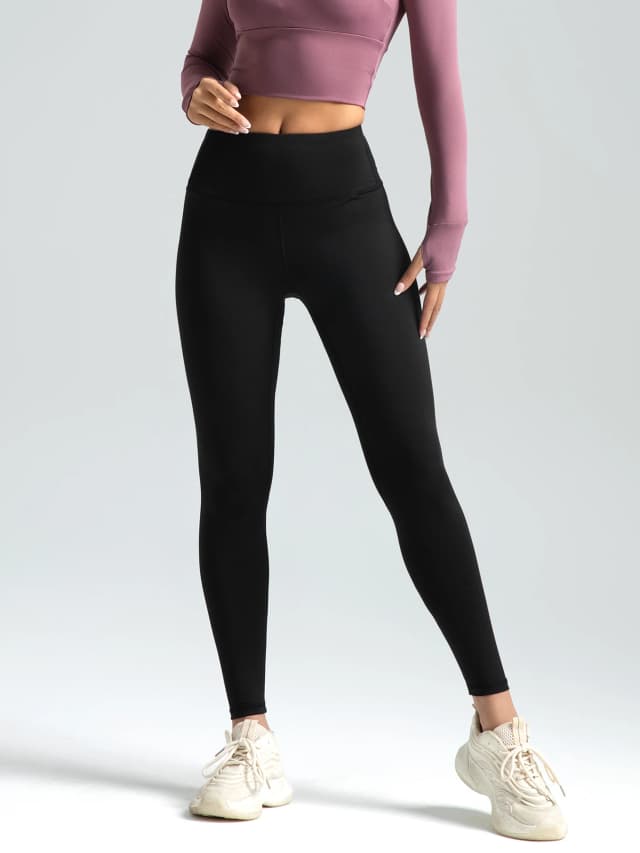 Damskie legginsy sportowe z wysokim stanem, oddychające, wygodne, szybkoschnące spodnie skinny do biegania jogi, damska odzież sportowa dla