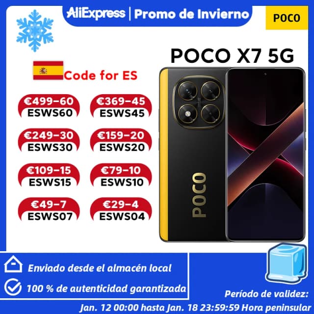 【Brand+】Smartfon POCO X7 Dimensity 7300-Ultra 6,67-calowy wyświetlacz AMOLED 120 Hz 45 W 5110 mAh Aparat 50 MP IP68 Xiaomi HyperOS NFC