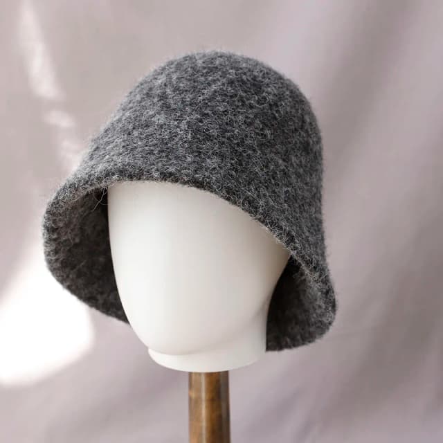 Nowy kapelusz typu bucket hat z wełny na jesień i zimę 2025, damski, modny, w stylu vintage, kapelusz rybacki, uniwersalna czapka, wiosenny kapelusz filcowy, 6 kolorów, składany kapelusz.