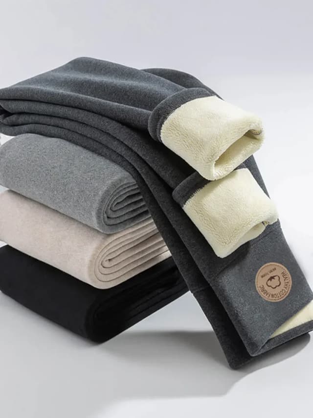 Legginsy damskie jesienno-zimowe aksamitne zagęszczone bawełniane kobiece legginsy wysokiej talii solidne codzienne polarowe ciepłe rajstopy spodnie damskie
