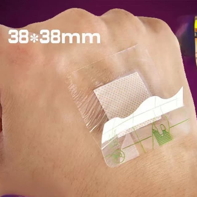 50 sztuk przezroczysty plaster samoprzylepny na rany bandaż samoprzylepny opatrunek na rany bandaż bandaż duża rana pierwsza pomoc