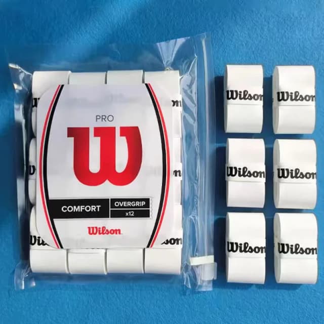 New12/24/48 Pcs Wilson Over grip Hand Glue Non-slip Belt Tennis Racket Grip Tape Antypoślizgowa opaska na wędkę Pu Handle