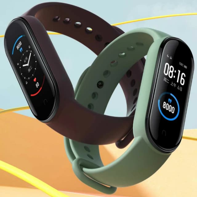 Bransoletka dla Mi Band 5 Xiaomi Silikonowy pasek dla Xiaomi Band 5 Oryginalny pasek dla Mi Band 5 Jednokolorowa bransoletka zastępcza M5