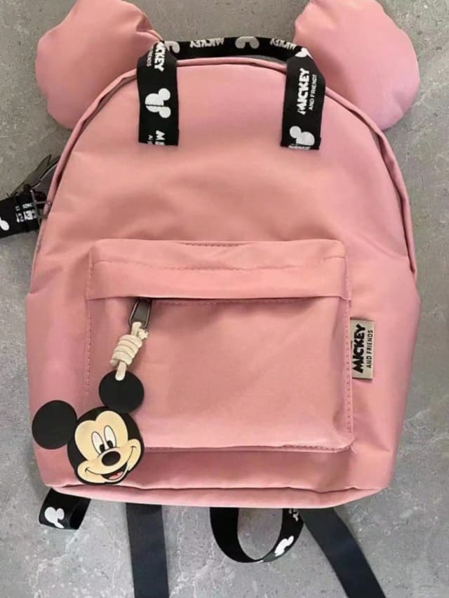 Luksusowy plecak szkolny dla dzieci, plecak Disney, plecak z motywem Myszki Miki, mały plecak, plecak do przedszkola