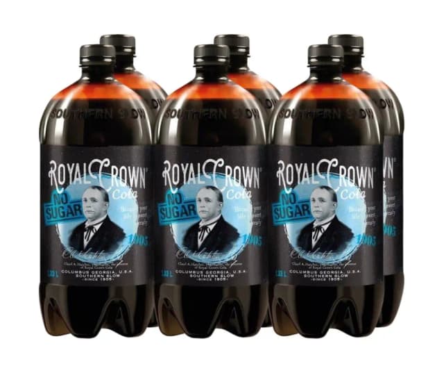 Royal Crown Cola BEZ CUKRU 1,33L 6szt