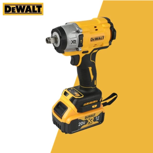 DEWALT DCF930 20V MAX 1/2-calowy Akumulatorowy Klucz Udarowy z Regulacją Prędkości, Klucz Elektryczny z Kołkiem Kołyskowym i Podbierakiem, Narzędzie Bez Akumulatora