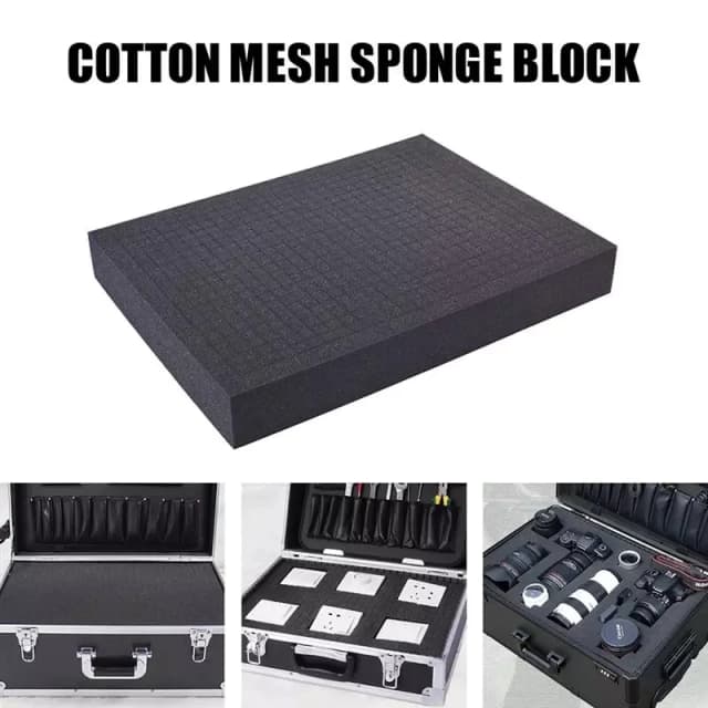 Wstępnie wycinana wkładka piankowa o wysokiej gęstości Pick Pluck Toolbox Pianka do twardej obudowy i walizki lotniczej Precorted Shadow Foams Grid Sponge