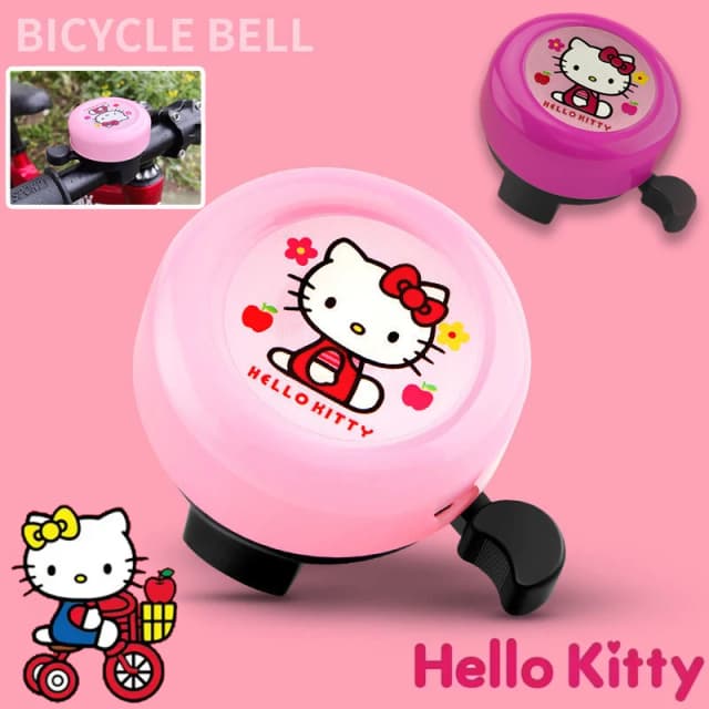 Hello Kitty Dzwonek rowerowy Anime Dziecko Kolarstwo Bezpieczeństwo Klakson rowerowy Kreskówka Rower Mtb Stunt Scooter Klakson Mtb Akcesoria rowerowe Prezent