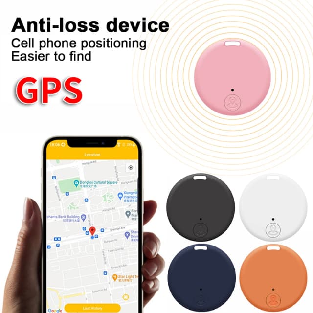 Urządzenie Anti-Lost Mini GPS Tracker Bluetooth Pet Kids Wallet Tracking IOS Android Smart Finder Locator Accessories 2025