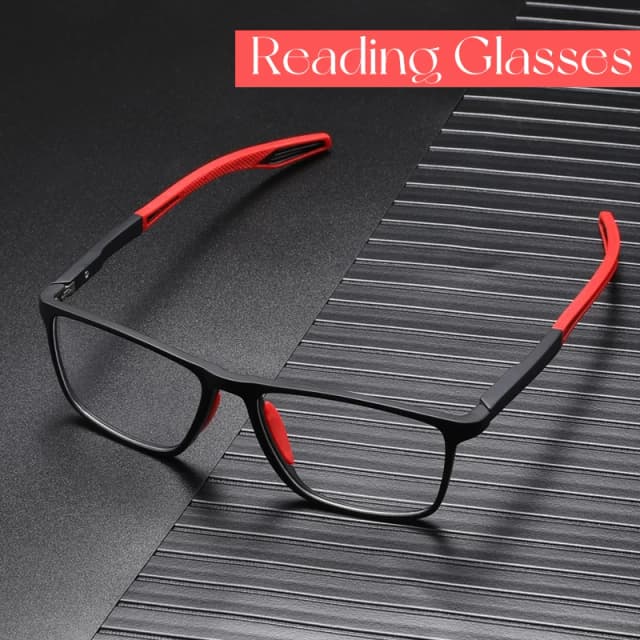 Okulary do czytania blokujące niebieskie światło Ultralight TR90 sportowe okulary do starczowzroczności kobiety mężczyźni okulary optyczne dalekowzroczne dioptrie do +4.0