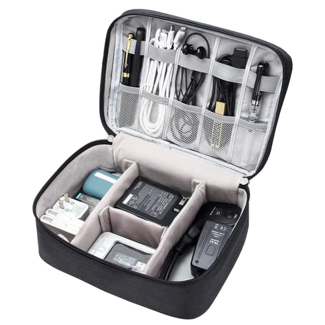Przenośna cyfrowa torba do przechowywania Wtyczka ładowarki USB Wodoodporny organizer kabli Etui Podróżne urządzenia elektroniczne Pakiet akcesoriów