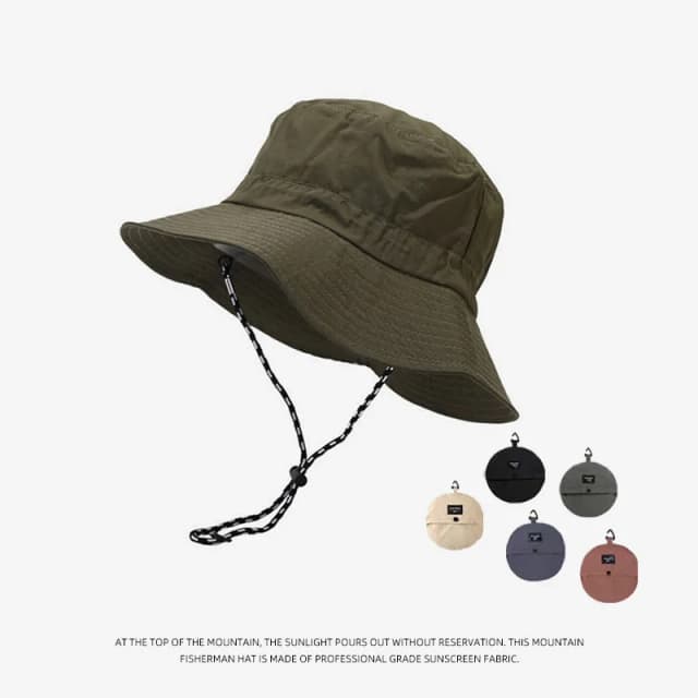 Szybkoschnące czapki rybackie kobiety mężczyźni Outdoor Sun ochrona przed promieniowaniem UV kapelusze panama wodoodporne Camping składane Bob wiadro kapelusze przeciwsłoneczne