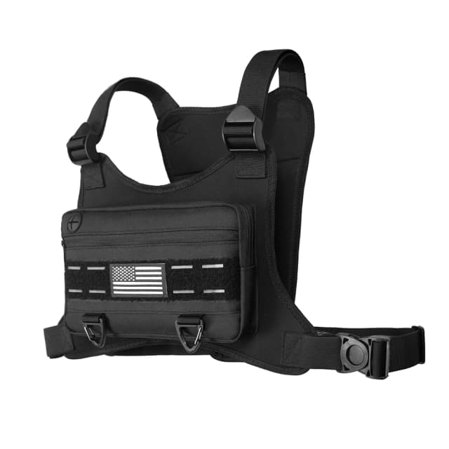 Torba na klatkę piersiową męska, torba crossbody na jedno ramię, duża pojemność, do sportów outdoorowych i rekreacji, modna mała torba na ramię, duża pojemność.