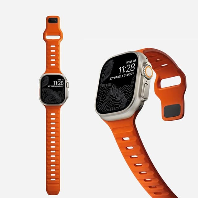 Pasek sportowy kompatybilny z paskami do zegarków Apple 49/45/44/42/41/40/38 mężczyźni kobiety miękki silikonowy pasek