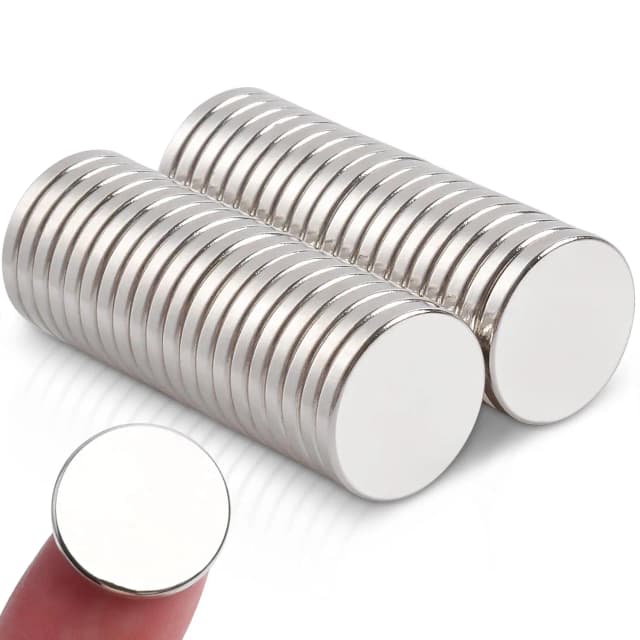 100 sztuk Mini silne magnesy 8 × 1 mm Małe silne magnesy do tablicy, bardzo mocne mini okrągłe magnesy do lodówki DIY