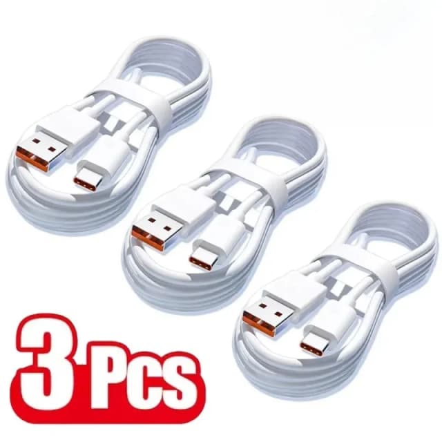 Kabel do ultraszybkiego ładowania typu C, odpowiedni do szybkiego ładowania urządzeń Samsung, Huawei, Xiaomi i Redmi.