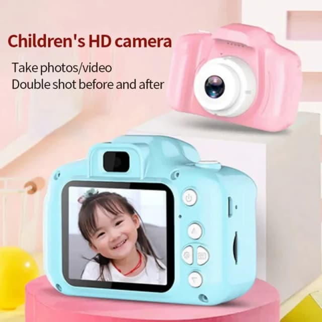 X2 Mini aparat cyfrowy dla dzieci może robić zdjęcia wideo HD Mały aparat fotograficzny Prezent urodzinowy dla dzieci Zabawki dla dzieci