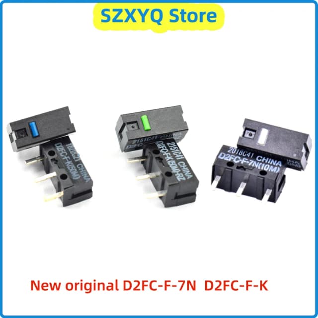 Przełącznik przycisku myszy D2FC-F-7N D2FC-F-K(50M) D2FC-F-7N(20M)(OF) D2FC-F-7N(10M)(OF) Mikroprzełącznik myszy do przełącznika myszy omron