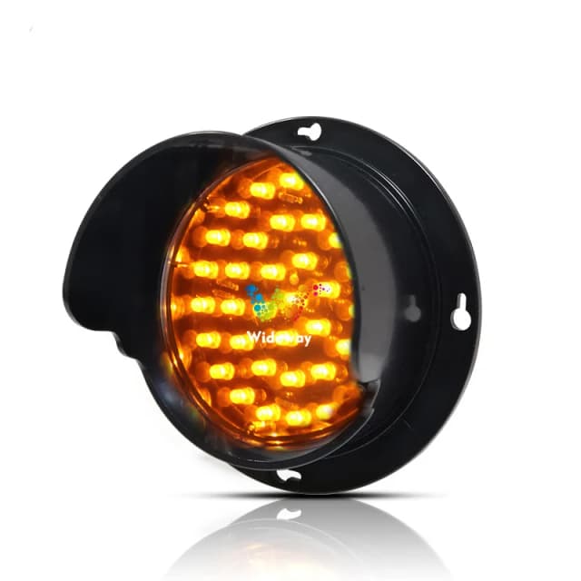 Cena promocyjna Wysoka jasność DC 12 V czerwony żółty zielony sygnał świetlny LED 100 mm sprzedaż świateł drogowych