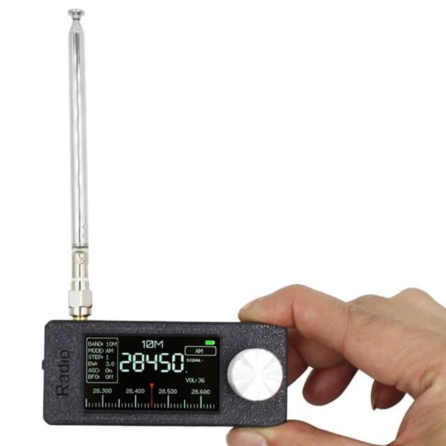 Radio ATS MINI Pocket SI4732 DSP, pełnopasmowy mini odbiornik, SW LW AM FM SSB, radio Mini SI4732 + antena