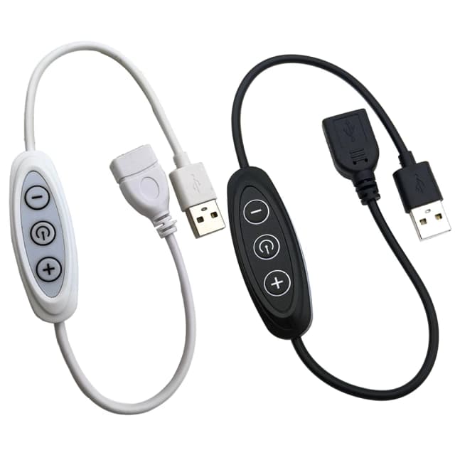 3KEY USB Ściemniacze 5V 2A 8-stopniowe ściemnianie