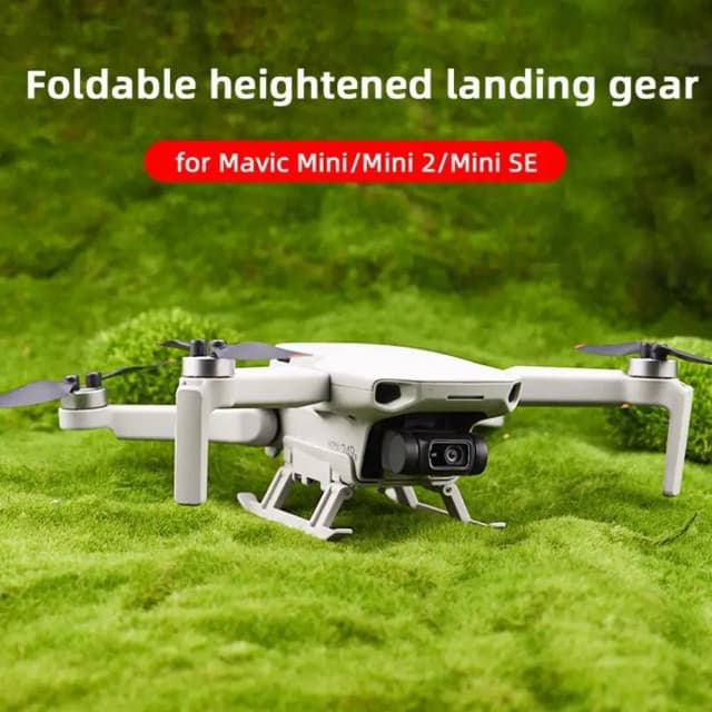 Składany statyw podwozia o zwiększonej wysokości Akcesoria do mini dronów Nogi przedłużające do DJI Mini 2/Mavic Mini