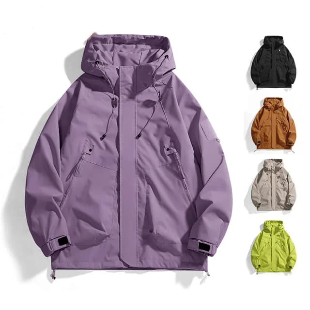 Unisex Outdoor Waterproof Jacket Windbreaker Coat Autumn Breathable Fishing Camping Windproof Jackets Odzież męska i damska