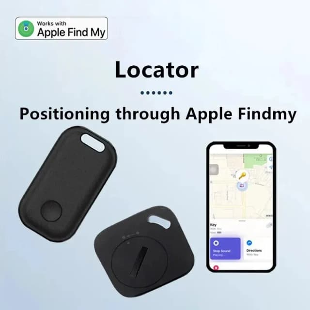 Inteligentny lokalizator znaczników Mini lokalizator GPS współpracuje z Apple znajdź moją aplikację do wymiany kluczy Apple iPhone portfel torba na bagaż z wyszukiwarką zwierząt domowych