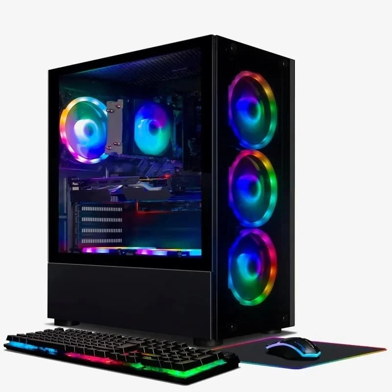 Komputer stacjonarny do gier, GeForce RTX 2060 6G, AMD Ryzen 5 2600 do 3.9G, 16G DDR4, 512G SSD, 600M WiFi, BT 5.0, R